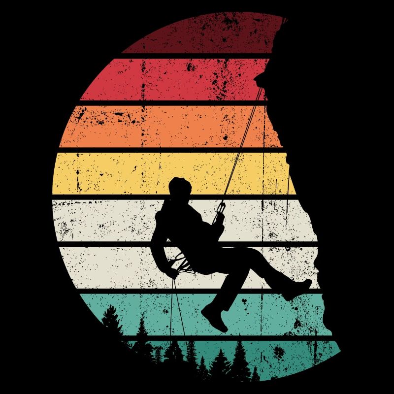 Rainbow Horizon Swing Silhouette