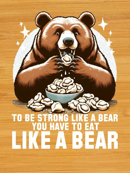 Pelmeni Bear Strong Gift