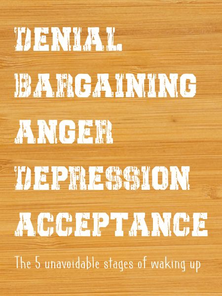 Five phases of waking up