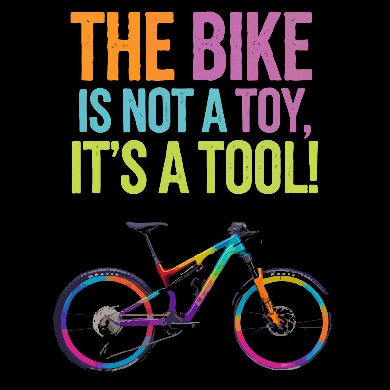 Conception de citation de vélo vibrante