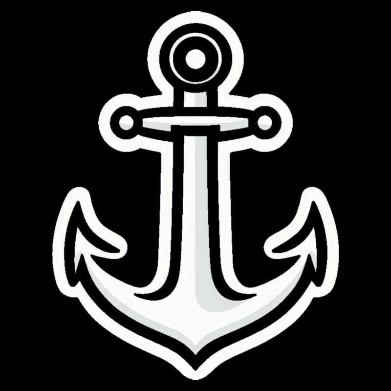 Anker Sticker einfach