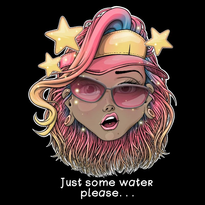 Regenbogen Hitzschlag Mädchen Design