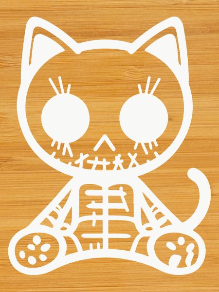 Katze Zombie