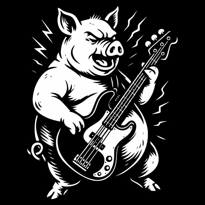 Groovy Pig Bass Jam