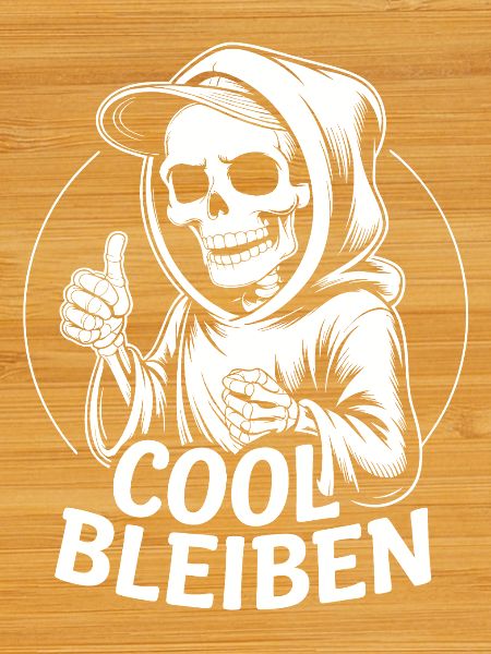 Skeleton Thumbs Up – Stay Cool
