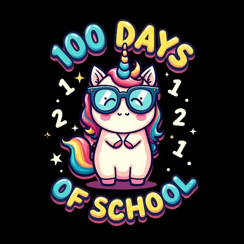 100e jour d’école 100 jour d’école des enfants