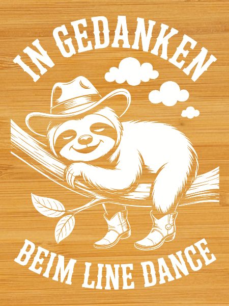 Sloth dreams of line dancing