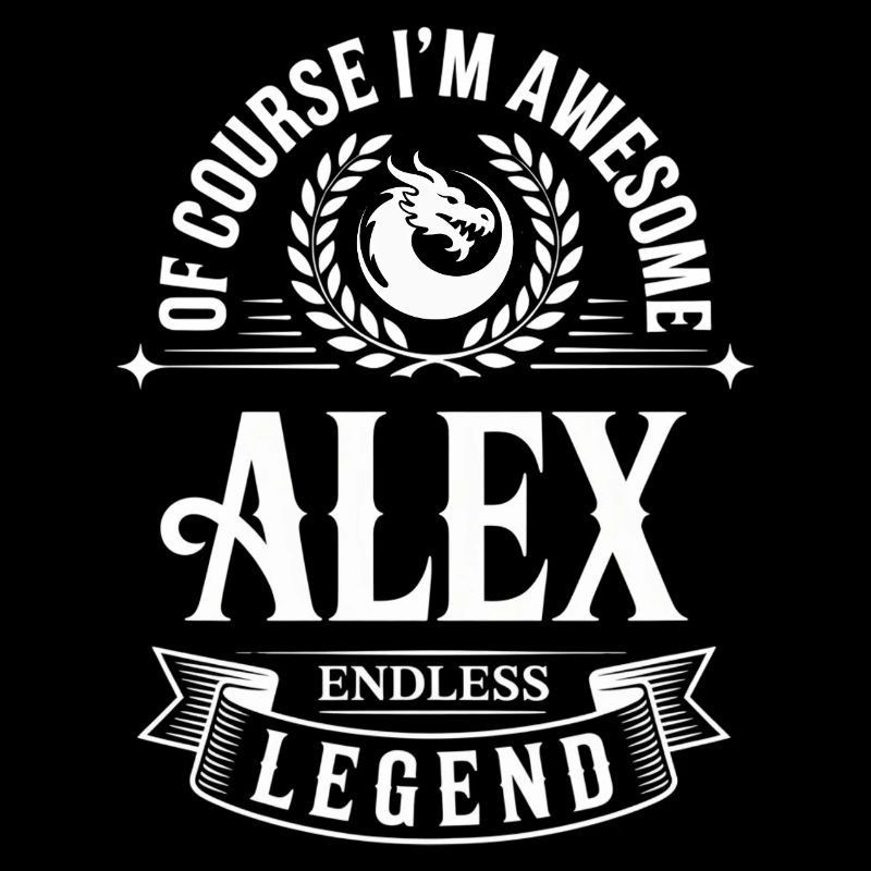 Alex Name - La Légende Sans Fin, Simplement Génial