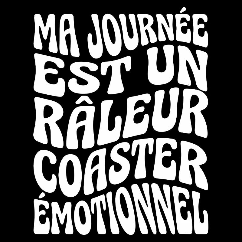 Grognon Humour Râleur Coaster