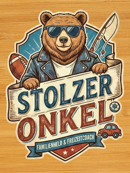 Stolzer Onkel Bär – Freizeitheld