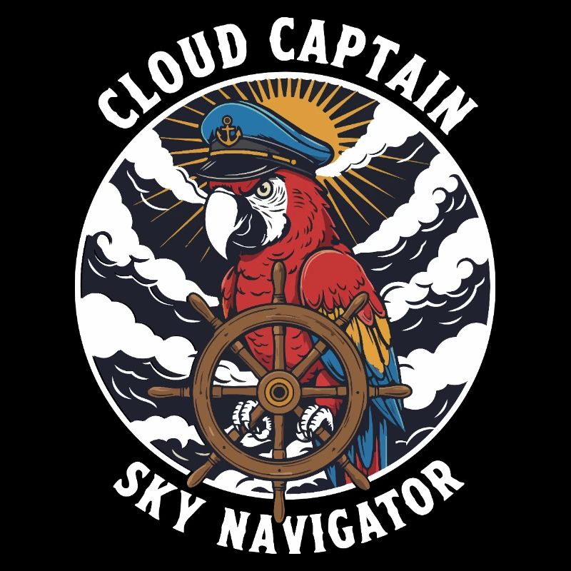 Perroquet Capitaine Cloud Sky Navigator