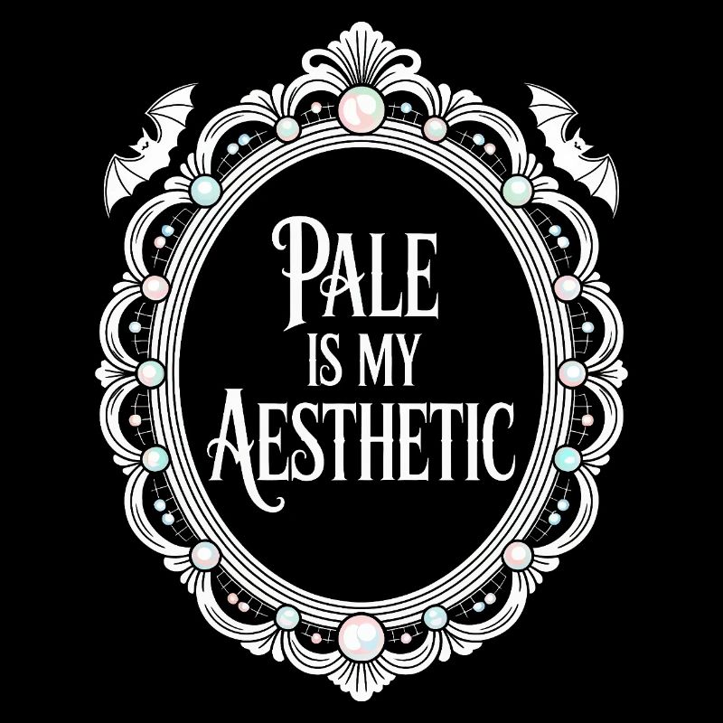 Pale Aesthetic Frame Typography