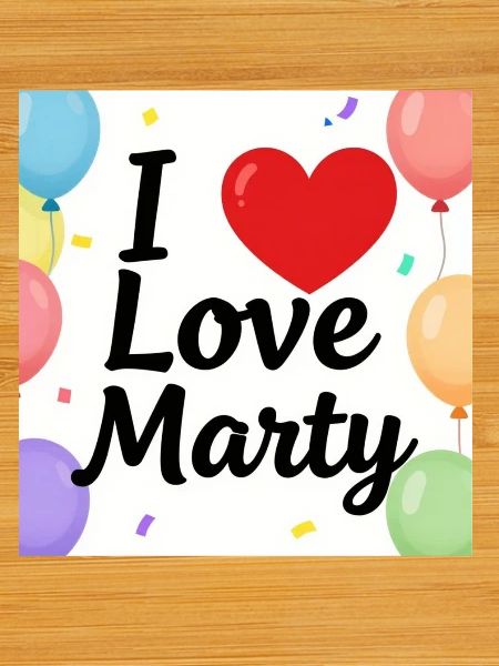 J’adore Marty Balloons