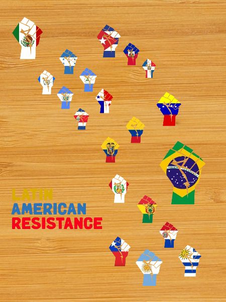 Latin American Resistance Mosaic
