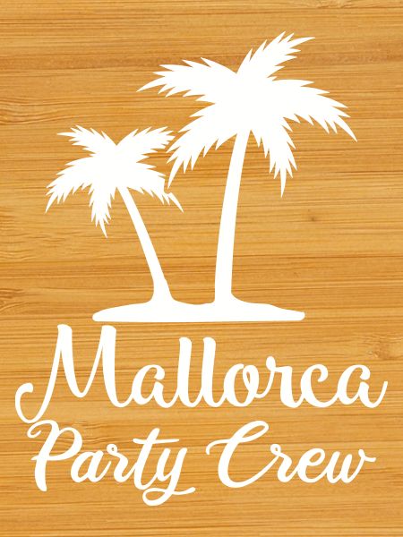 Mallorca Party Crew Palmen