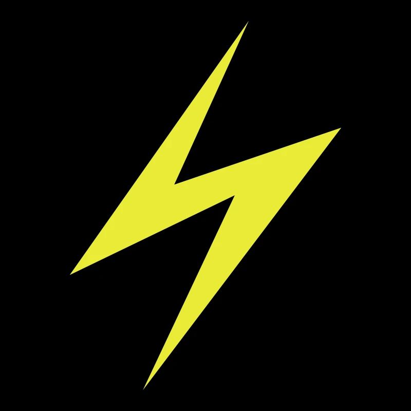 Logo éclair foudre
