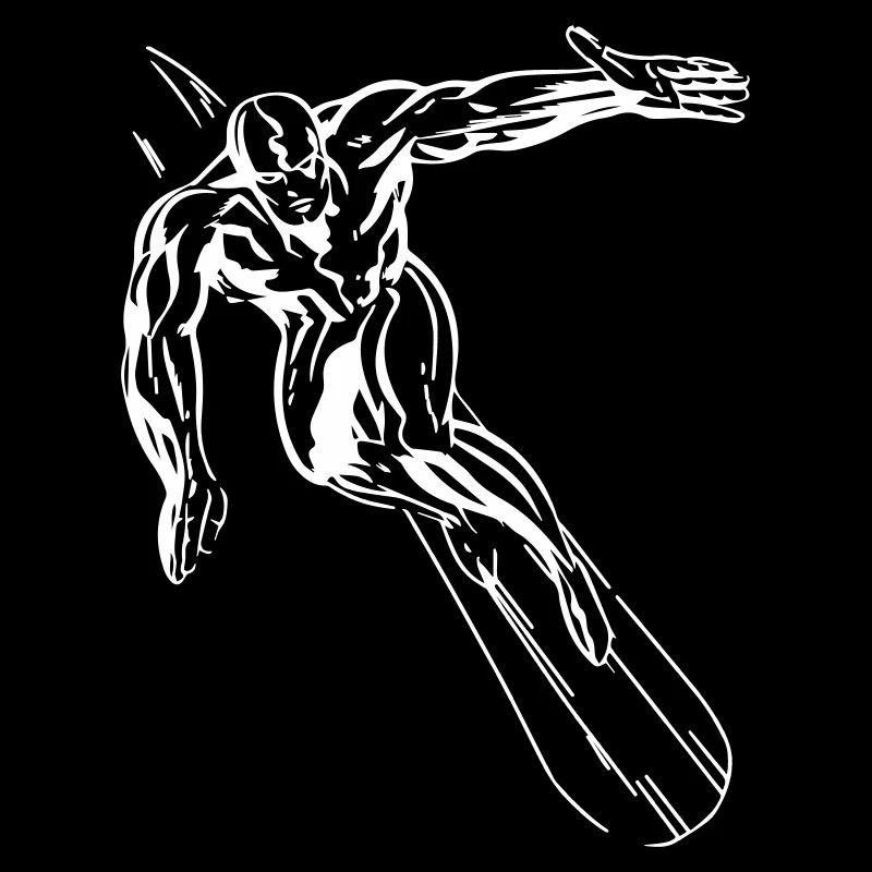 Surfing, Surfboard, SilverSurfer - Design