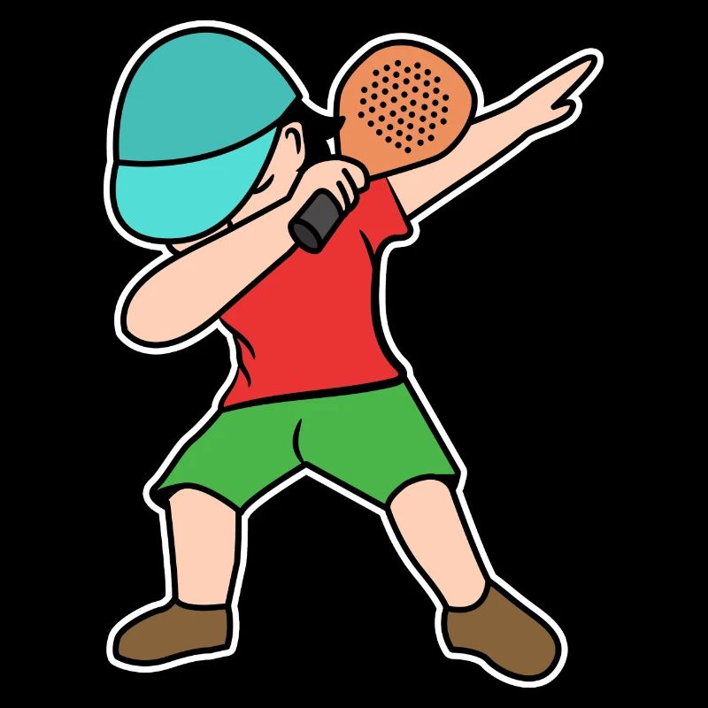 Padelspiel Padel Statement Schläger Training