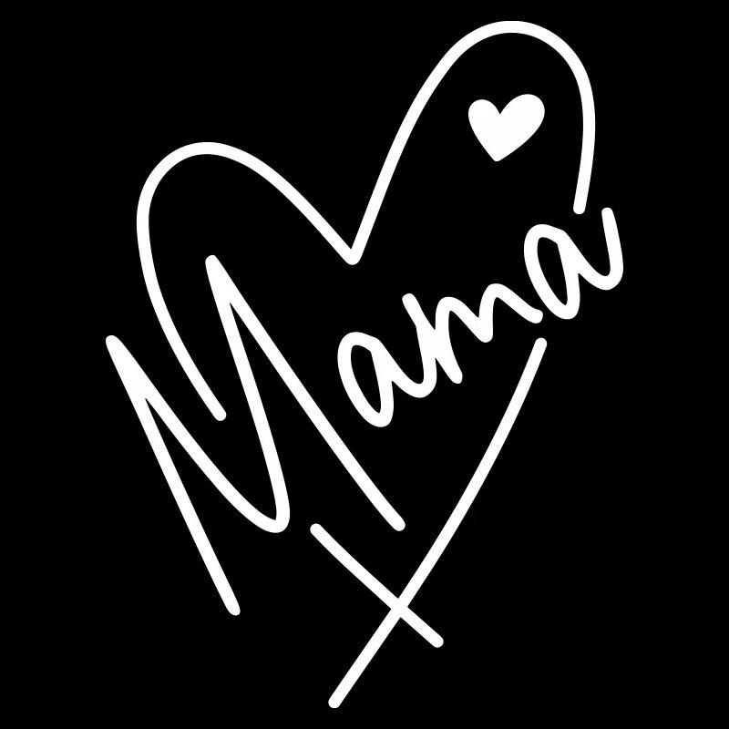 Mama Herz Mutter Kind Liebe Muttertag Geschenk