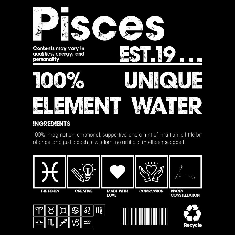 Poissons, Eau, Élément, Art