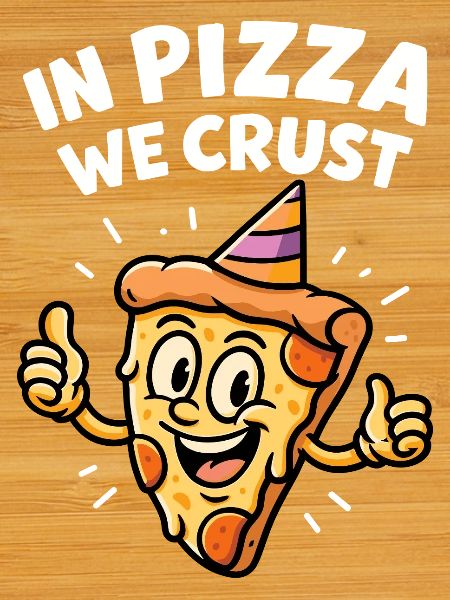 Funny Pizza Party Design