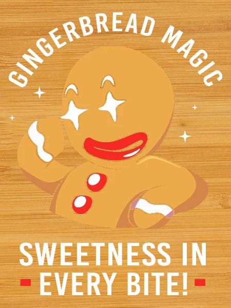 Gingerbread man Christmas gingerbread