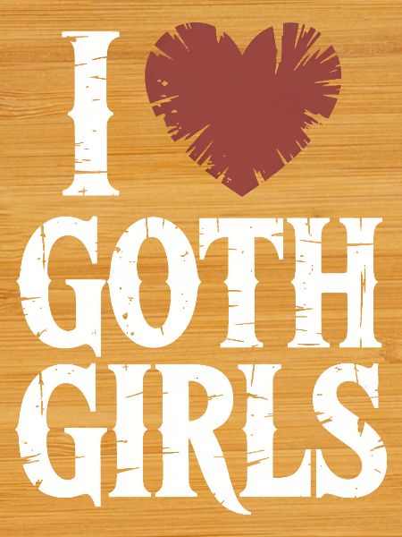 J’aime les filles gothiques