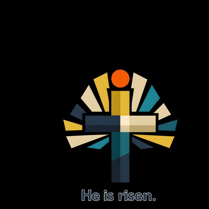 Resurrection He is Risen Easter Jesus
