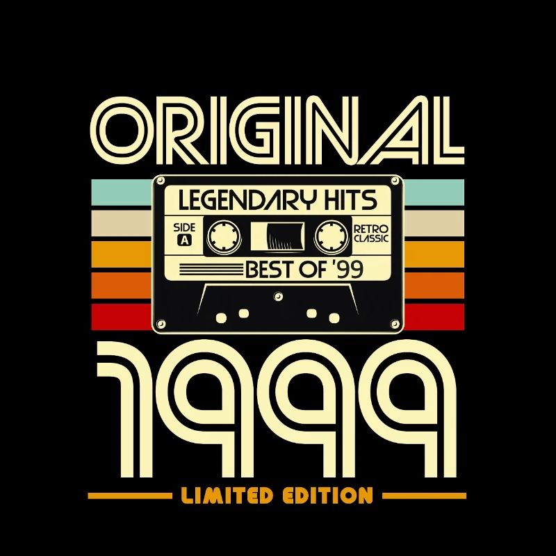 Original 1999 Cassette Rétro