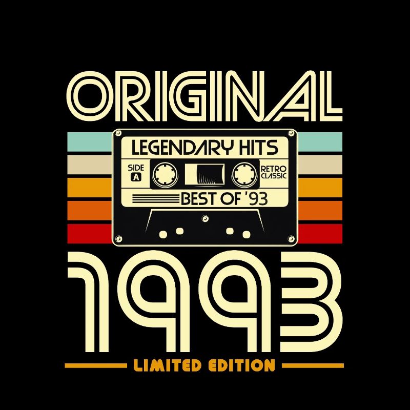 Original 1993 Retro Cassette