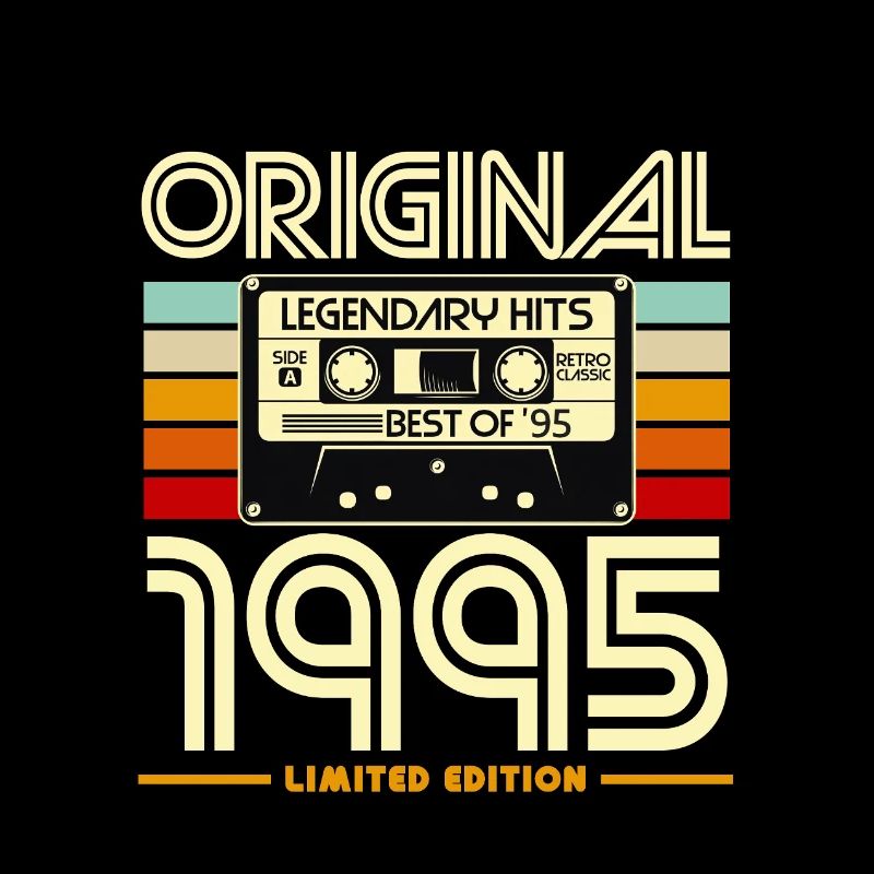 Originale Retro-Kassette von 1995