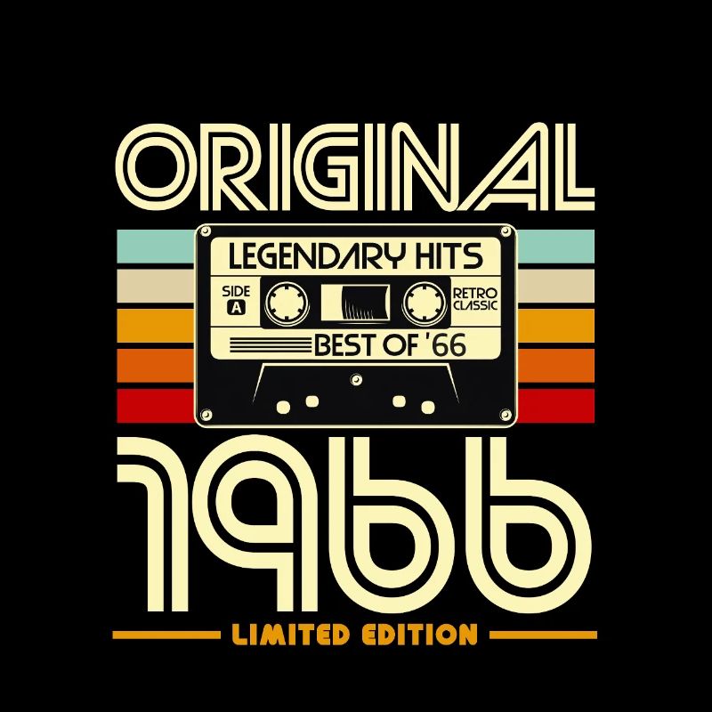 Original 1966 Cassette Retro