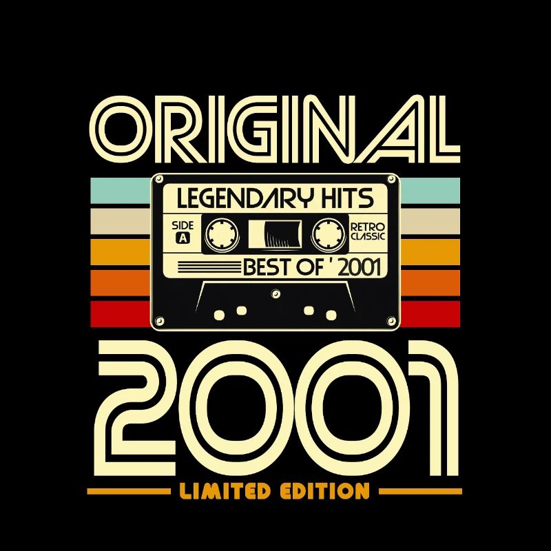 Original 2001 Hits Cassette Vintage