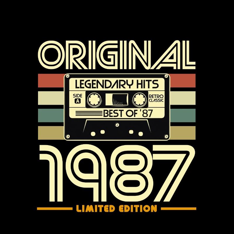 Original 1987 Édition Vintage limitée