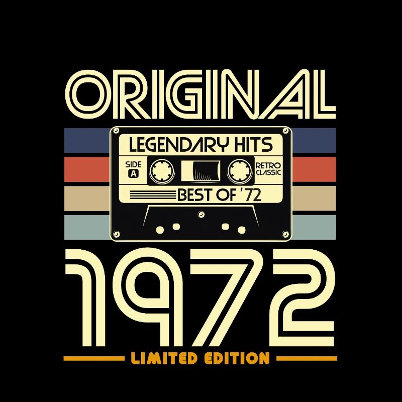 Original 1972 Retro Cassette Limited