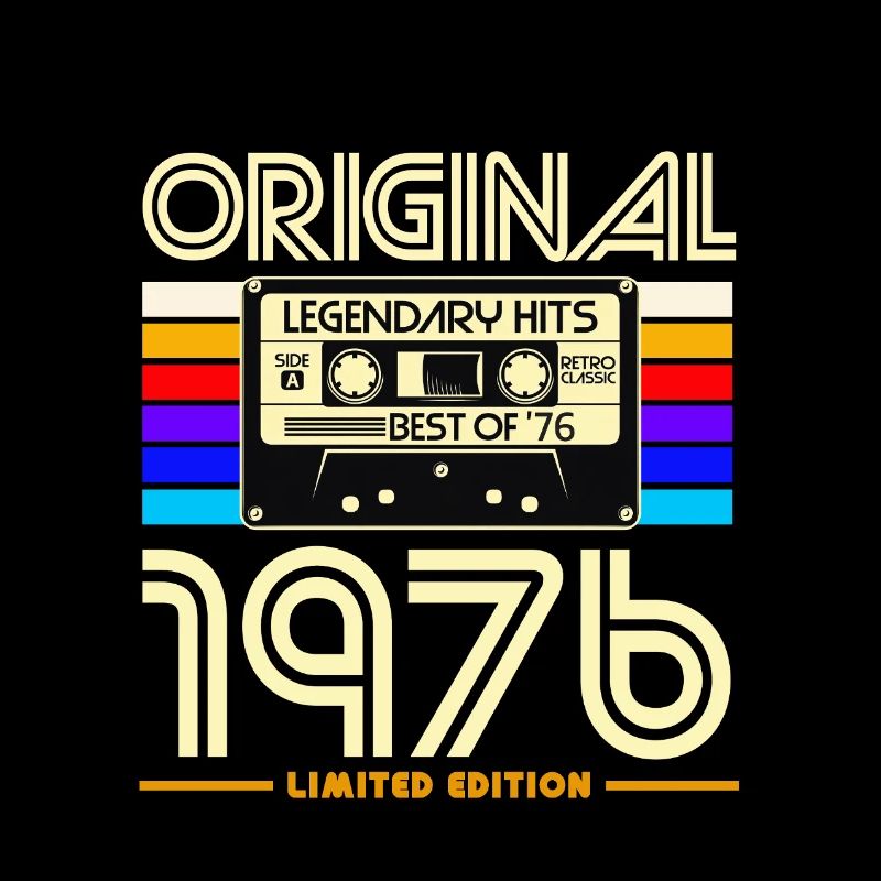 Original 1976 Cassette Retro Édition