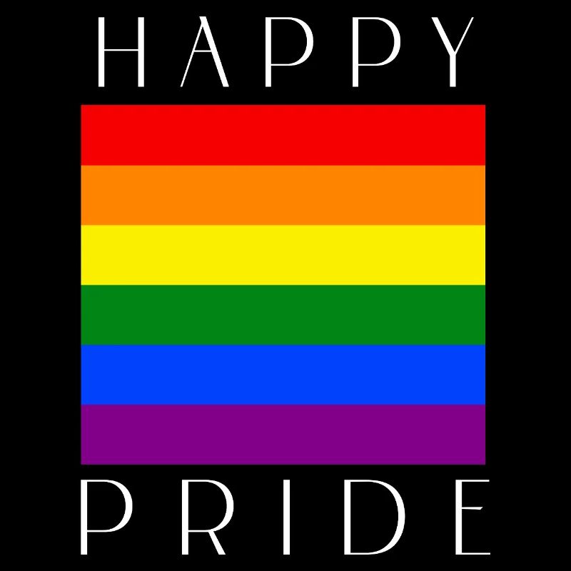 FIERTÉ HEUREUSE Rainbow LGBTQIA+