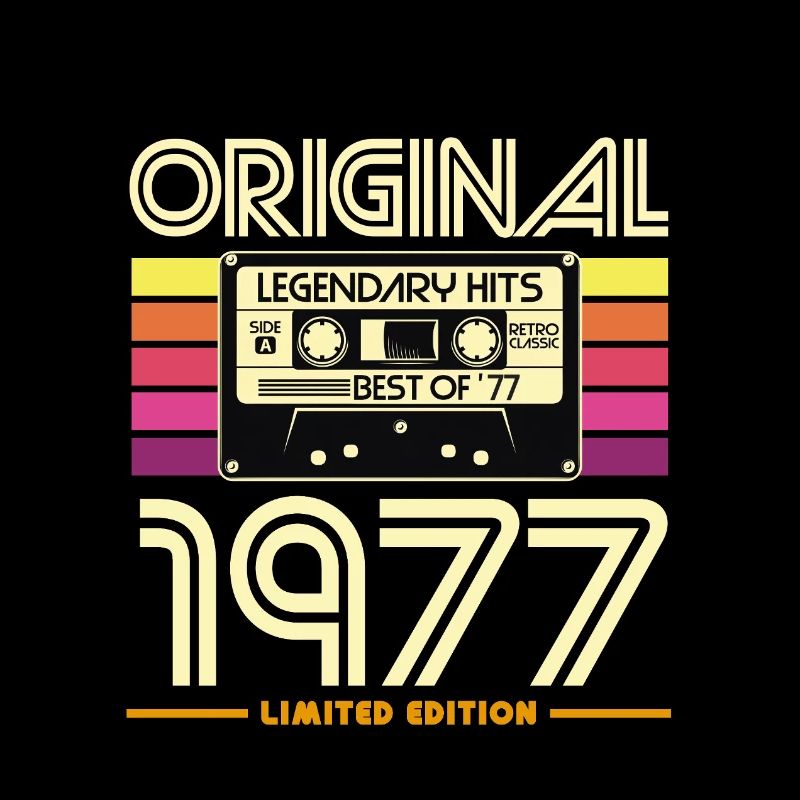 Originale Retro-Kassette von 1977