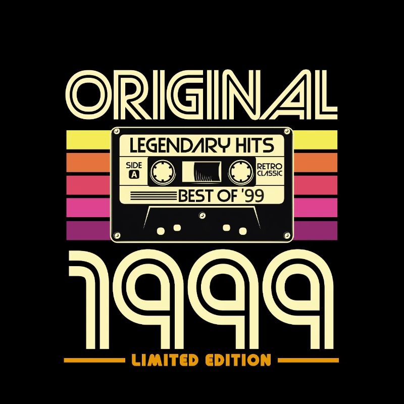 Original 1999 Limited Edition Retro Cassette