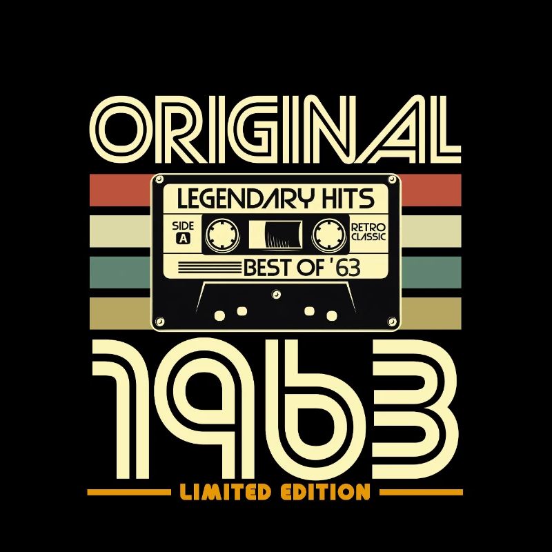 Cassette Retro 1963 Original