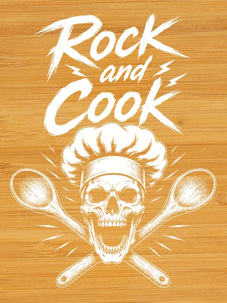 Rock and Cook Skull Chef
