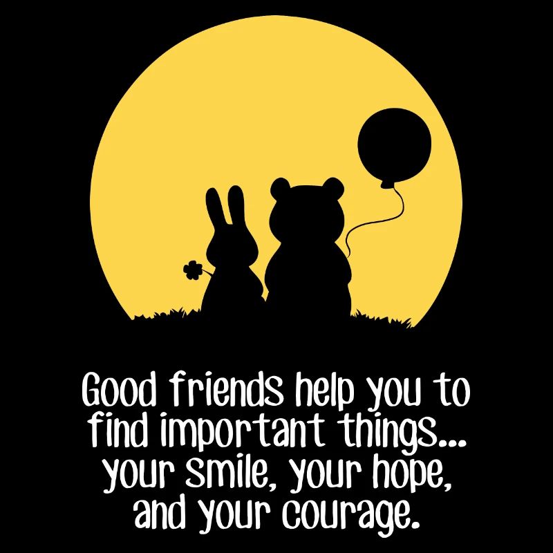 Smile, hope, courage