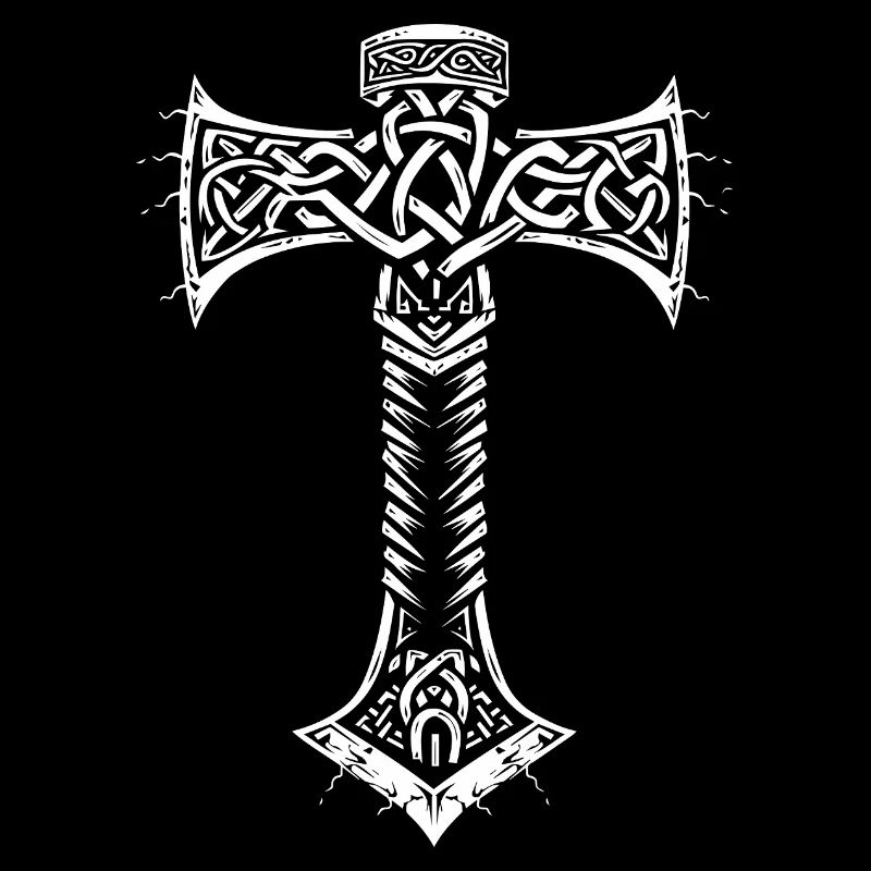 Mjöllnir Viking symbol