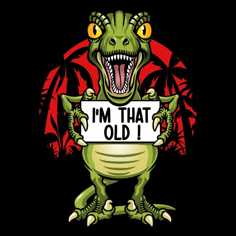 Ich bin ein alter Dinosaurier