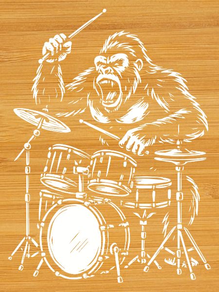 Gorilla Drum Fury
