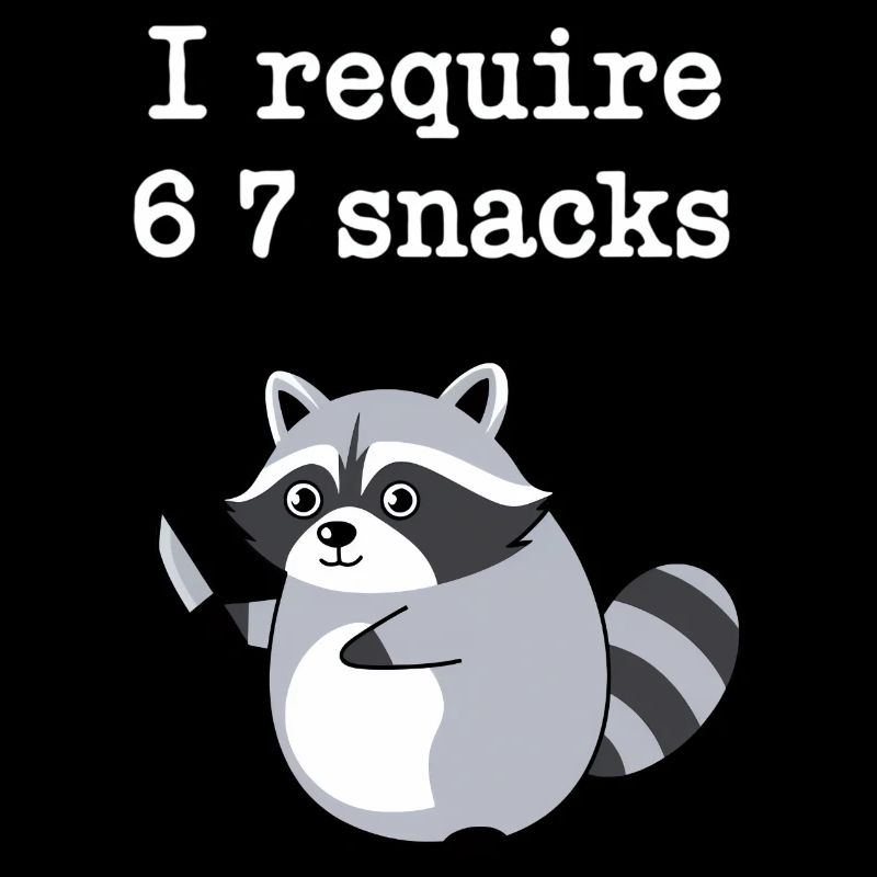 6-7 Internet Meme Cooler 6 7 Waschbär