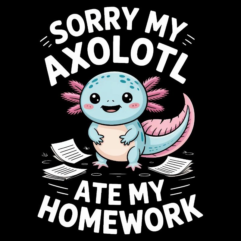 Axolotl a mangé mes devoirs