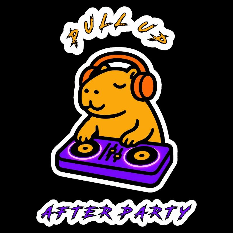 DJ Capybara - Pull Up After Party Neon Chill
