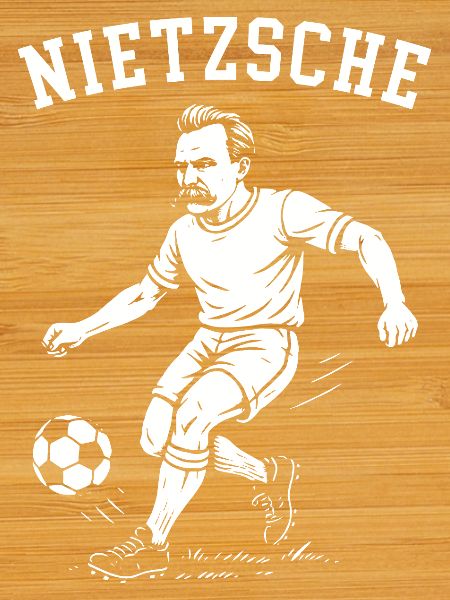 Nietzsche playing football 
