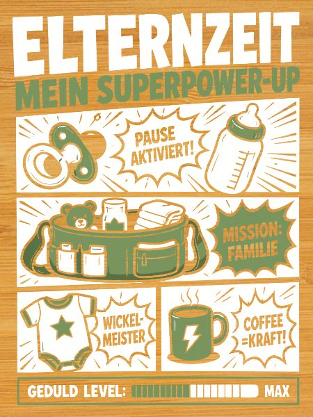 Elternzeit Mein Superpower-Up